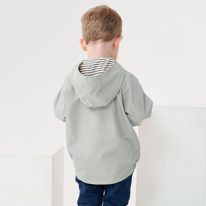 Volunboy Baby Hooded Jackets, Boys Long Sleeve Windproof Coat Cartoon Print Jackets