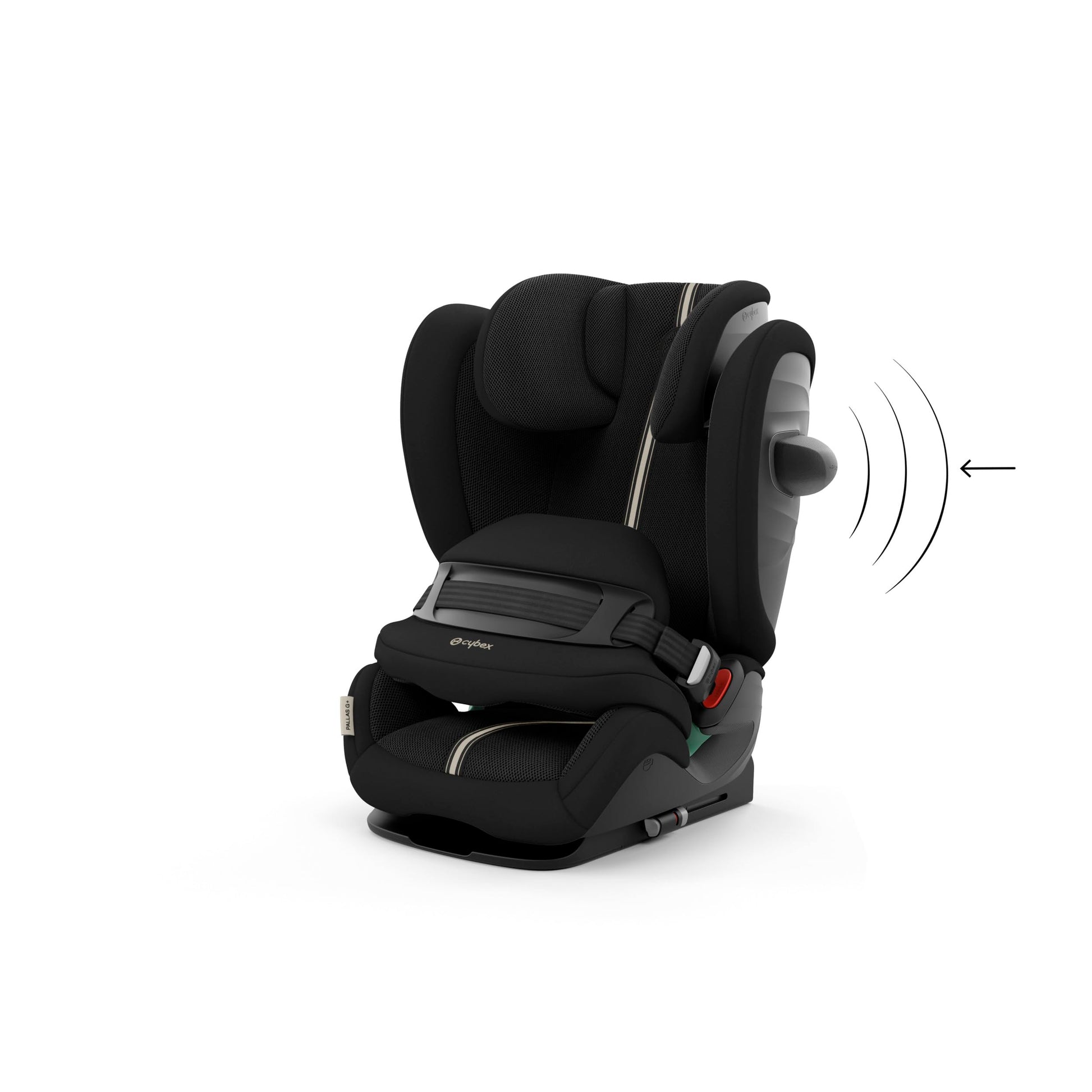CYBEX Gold Kindersitz Pallas G i-Size, 76 - 150 cm, Ab ca. 15 Monate bis ca. 12 Jahre (ca. 9 bis 50 kg), Lava Grey - Meloni2