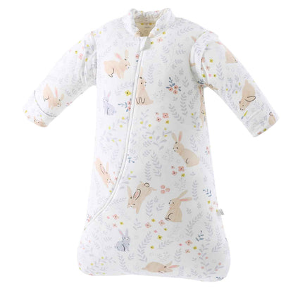 Chilsuessy Baby Sleeping Bag Winter, Removable Sleeves, Warm Lined 3.5 Tog Winter Sleeping Bags, Boys/Girls Sleeping Bag for Toddlers from 6 Months to 6 Years