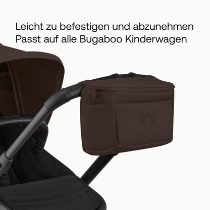 Bugaboo Kinderwagen Organizer-Tasche mit leicht zugänglichen Fächern. Praktisches Accessoire für alle Baby-Essentials in Desert Taupe