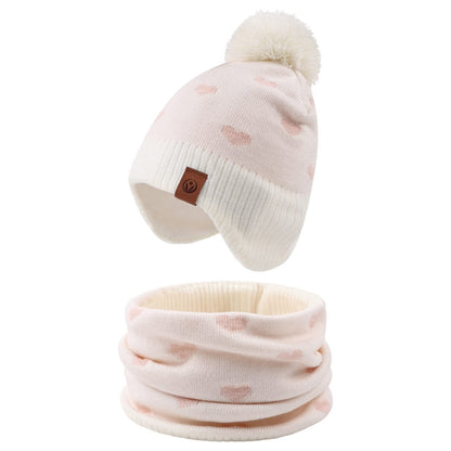 XIAOHAWANG Baby Strickmütze Winter Babymütze Junge Warme Kindermütze Junge Beanie Mütze Dicke Wintermütze für Herbst,Winter