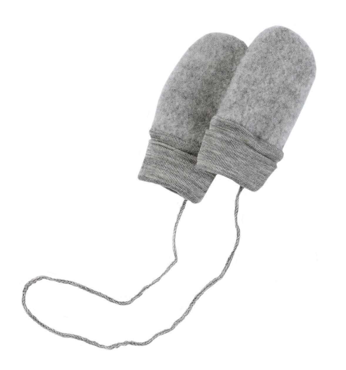 Engel Baby Fäustel ohne Daumen, Fleece, 100% Schurwolle (kbT)