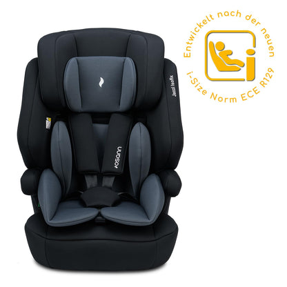 Osann Jazzi Isofix – Der sichere Kindersitz ab 1 Jahr (76–150 cm), mitwachsend mit Isofix & Top-Tether, Schutz & Geborgenheit auf jeder Fahrt - Sunset - Meloni2