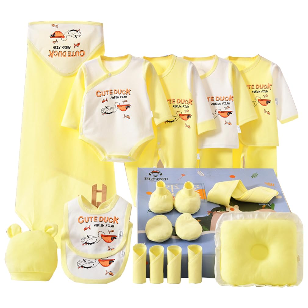 DorkasDE Baby Kleidungpaket Neugeborene Kleidung Set Baby Geschenkset für Baby 0-3 Monate