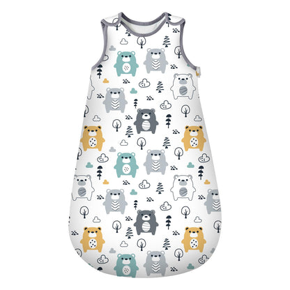 Baby Winter Sleeping Bag, Toddler Sleeping Bag, 2.5 Tog Sleeping Bag, 100% Cotton, Various Sizes from Newborn to 18 Months, All-Year-Round Sleeping Bag