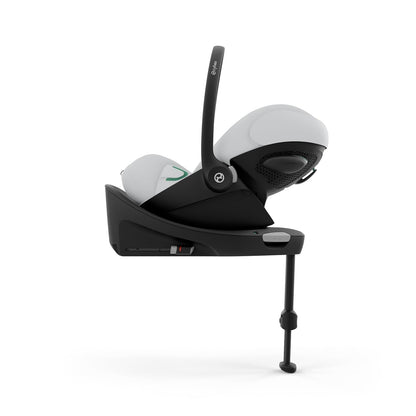 CYBEX Gold Babyschale Cloud G i-Size Comfort, Inkl. Neugeboreneneinlage, Ab Geburt bis ca. 24 Monate, Für Kinder ab 40 cm bis 87 cm, Max. 13 kg, Moon Black - Meloni2