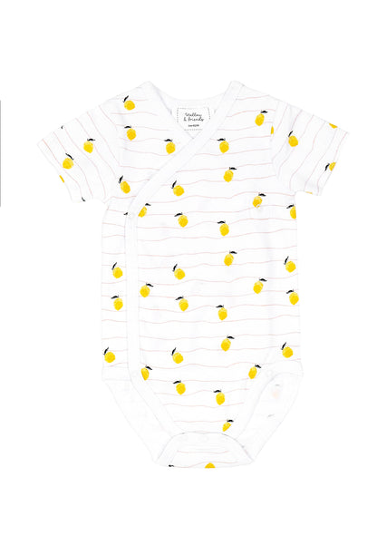 Stellou & friends Baby Body, 100% Bio-Baumwoll Wickelbody 3er MultiSet, kuschelweiche und hochwertige Kinder Kleidung für Jungs und Mädchen, Langarm & Kurzarm-body, OEKO-TEX 100 Zertifiziert