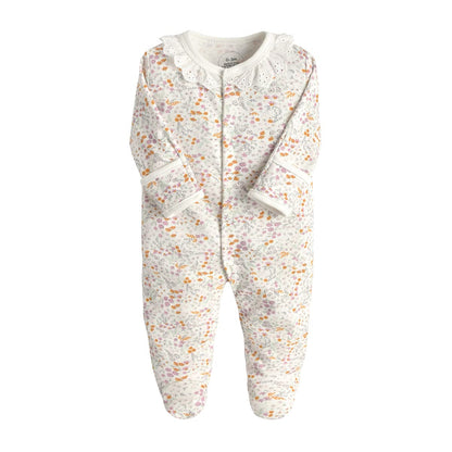 Minizone Baby Schlafstrampler 3er Pack, Pyjamas Langarm Strampler Jungen Mädchen Geschenk 9-12 Monate