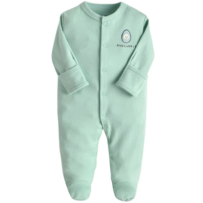 amropi Baby Mädchen Schlafstrampler 3er Pack Jungen Pyjamas Baumwolle Overalls Strampler für 0-12 Monate