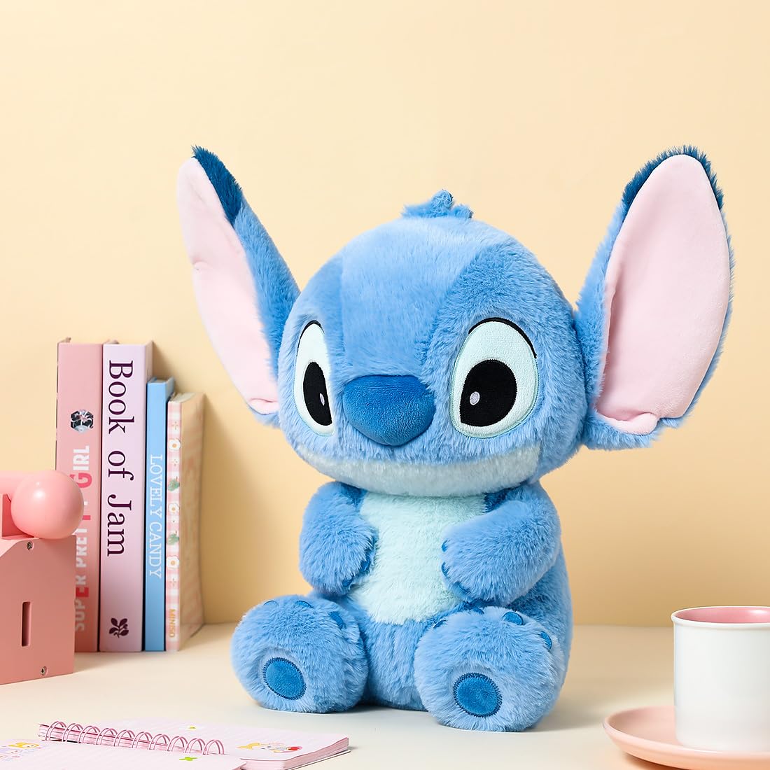 MINISO Plüschfigur 25 * 23cm, Kuscheltier, Plüschspielzeug, Stofftiere für Kinder, Kuscheltiere FüR Kinder Geburtstag Geschenk