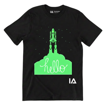 Illuminated Apparel Leuchtet Im Dunkeln Interaktives Leucht-T-Shirt