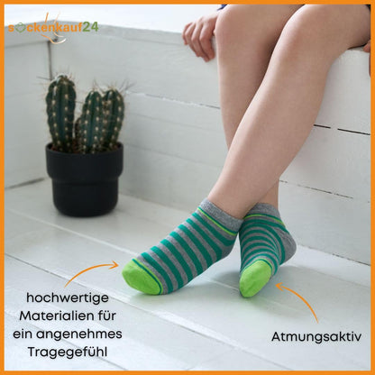 10 pairs of children's sneaker socks boys &amp; girls cotton children's socks 