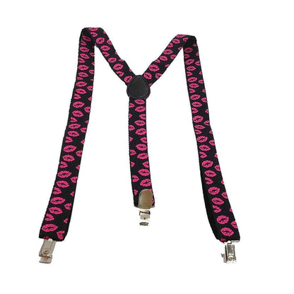 Long Kids Y Shape 3 Clips Elastic Slim Braces