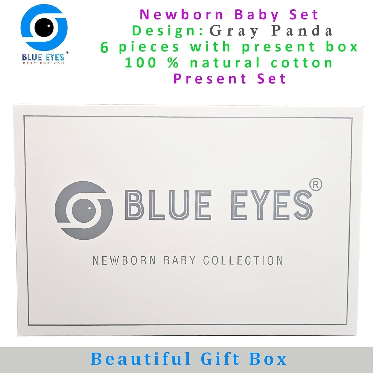 Newborn Baby Gift Set 100% Natural Cotton First Equipment Unisex Clothing Gift Set Baby Equipment for Babies 0-4 Months, koala