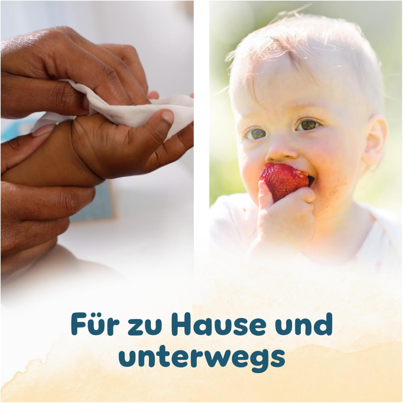Pampers Harmonie Protect & Care Feuchttücher 18 Packungen mit jeweils 44 Feuchttüchern = 792 Feuchttücher, die helfen, den natürlichen pH-Wert der Haut wiederherzustellen