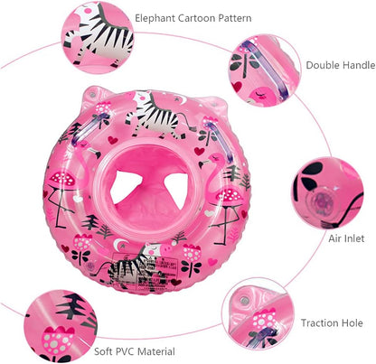 Baby Schwimmring, Baby Schwimmen Ring, Schwimmhilfe mit Schwimmsitz, Schwimmreifen für Kleinkind von 6 Monate bis 48 Monate, Schwimmlernhilfe für Mädchen und Jungs