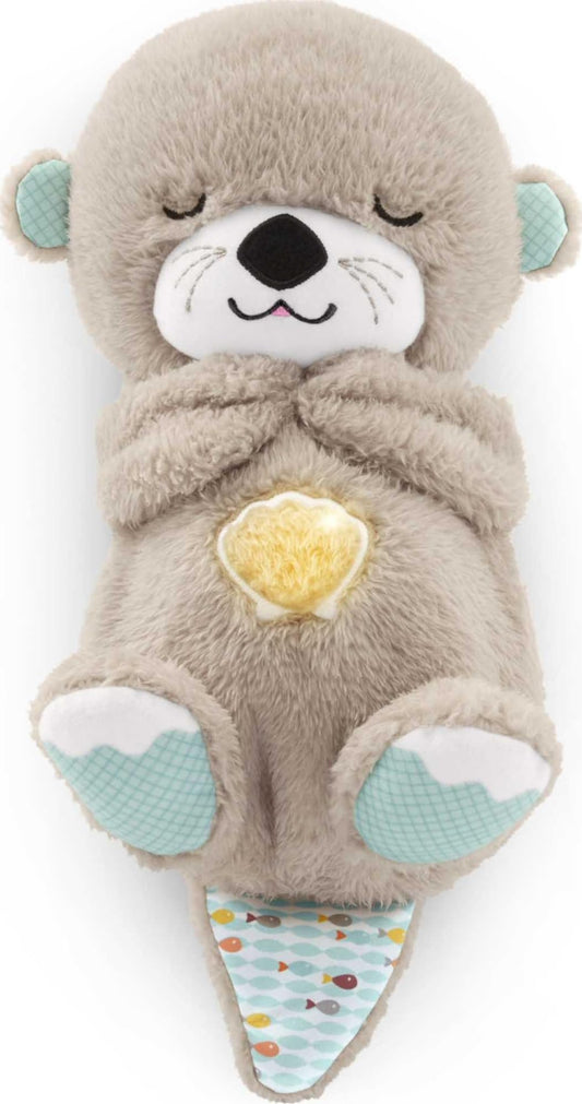 Fisher-Price HBP87 Slumber Koala with Soft Music, Light and Rhythmic Breathing Movements, Koala Cuddly Baby Toy, Night Light with Music for Babies, Baby Equipment for Newborns 0+