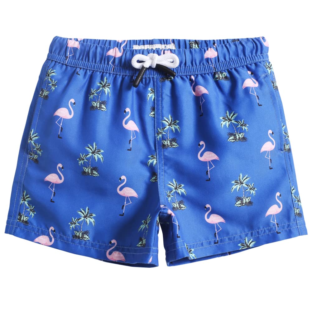 MaaMgic Badehose Jungen Sommer Badeshorts Schnelltrocknend Boardshorts mit Netzfutter Taschen und Verstellbarem Tunnelzug Urlaub Shorts