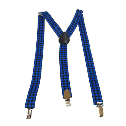 Long Kids Y Shape 3 Clips Elastic Slim Braces