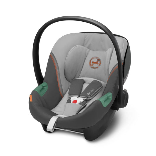 CYBEX Gold Babyschale Aton S2 i-Size, Ab Geburt bis ca. 24 Monate, Max. 13 kg, Inkl. Neugeboreneneinlage, SensorSafe kompatibel, Ocean Blue - Meloni2
