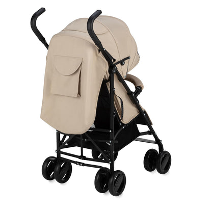 MoMi AKIRA Kinderbuggy Kinderwagen ab 6 Monaten (bis 15 kg), verstellbarer 5-Punkt-Sicherheitsgurt, Babytasche, Einkaufskorb, Regen- und Insektenschutz.