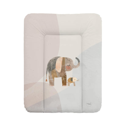 Ceba Baby® weiche Wickelauflage 50x70 cm - Baby Wickelunterlage - Wickeltischauflage für Junge und Mädchen - Wasserdicht, abwaschbar - OEKO-TEX® Standard 100 - Made in EU - Waldfreunde