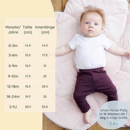 Bramble & Bear (3er-Pack) weiche Leggings für Babys und Kleinkinder – sanfte Unisex Leggings für 0-3 Jahre