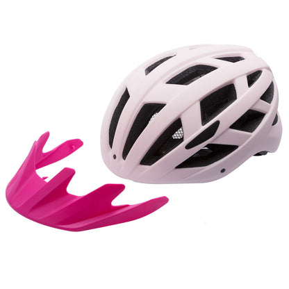Spielwerk® Fahrradhelm Kinder LED Verstellbar S-M 50-57cm Kinngurt Helm ab 2 Jahren Jungen & Mädchen BMX Mountainbike Skateboard Schutzhelm