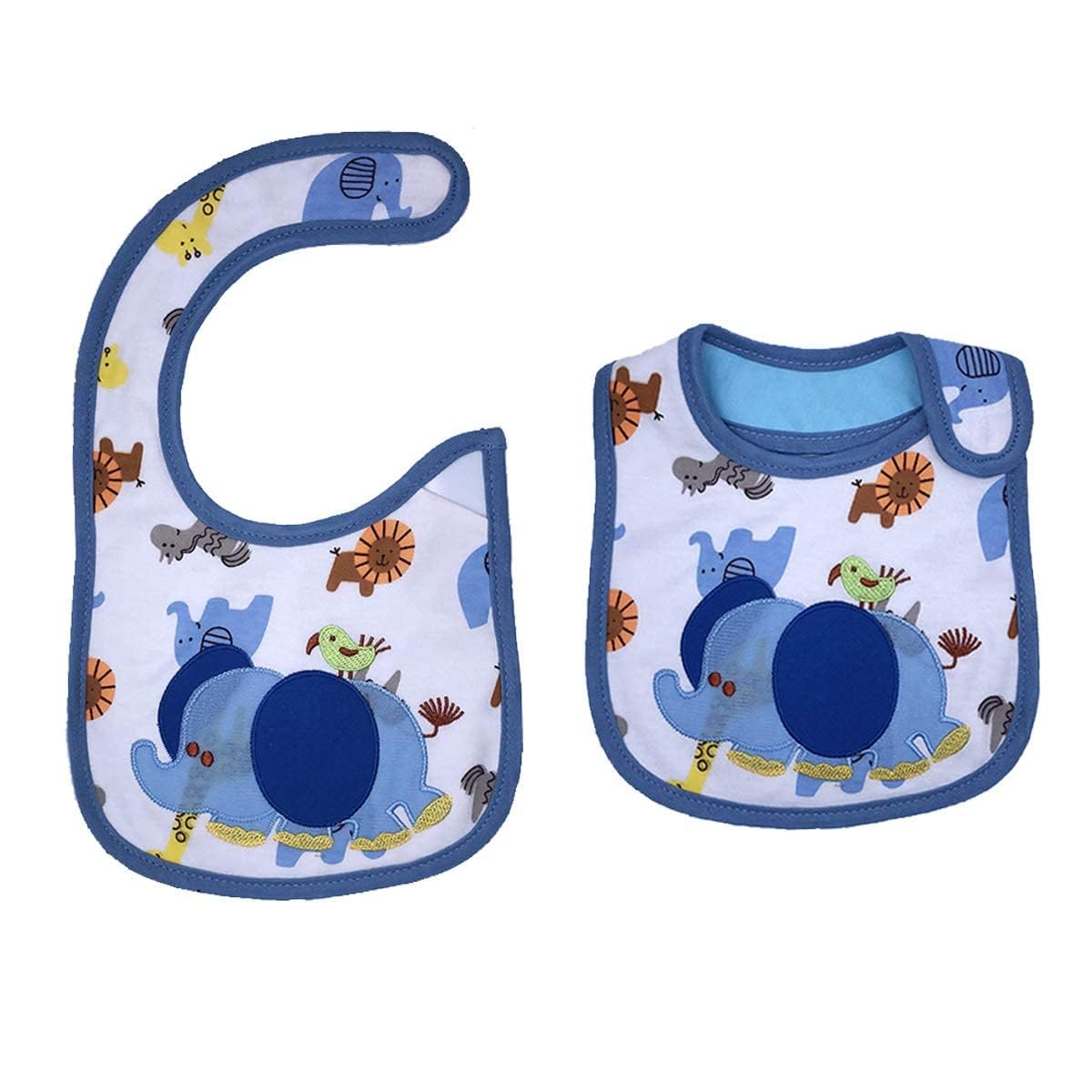 Yafane Baby Lätzchen Wasserdicht Weich 10er aus Baumwolle Halstücher Sabberlätzchen Spucktücher Baby für Baby Jungen und Mädchen Kleinkinder