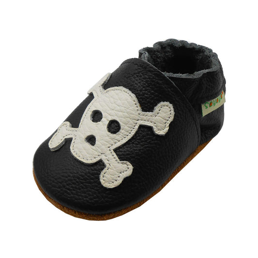 SAYOYO Weiche Leder Babyschuhe für das Laufen und Krabbeln