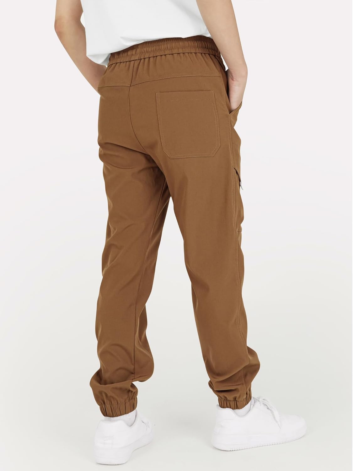 YOUNGSOUL Cargohose Jungen Wasserdicht Kinder Wanderhose Outdoor Jungs Cargo Hose mit Gummizug