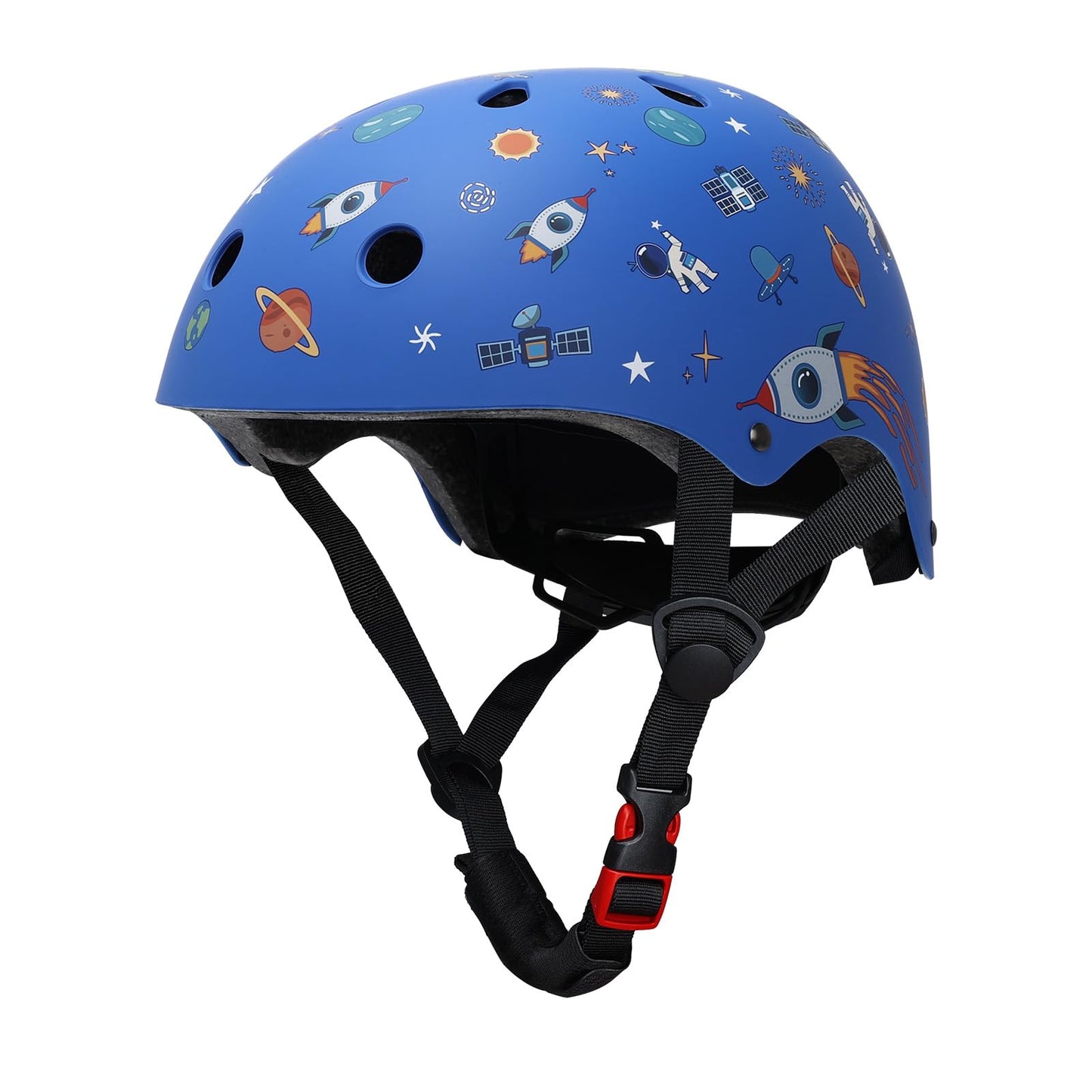 YOOXARMOR Fahrradhelm Kinder, Verstellbar Skaterhelm Reithelm für 3-5-8 Jungen und Mädchen Kinderfahrradhelm Leicht Einstellbar 50-54CM für Fahrrad Roller Skateboard Scooter
