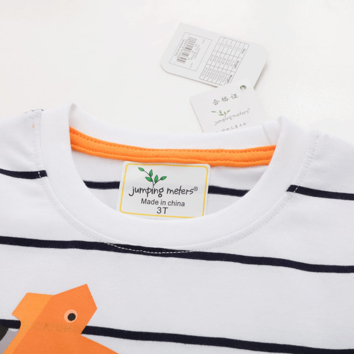 Unisex Baby T-Shirt Baumwolle Süß Karikatur Tier Muster Tops für 1-7 Jahre Alt