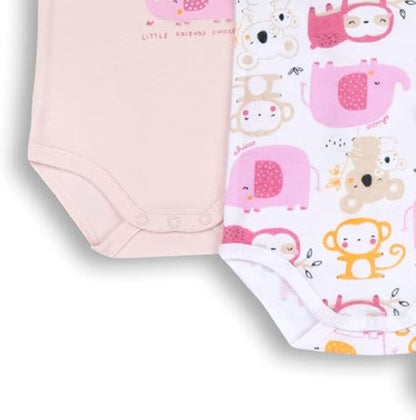 Chicco Unisex Baby Set Ärmellos Bodys aus Baumwolle Body (4er Pack)