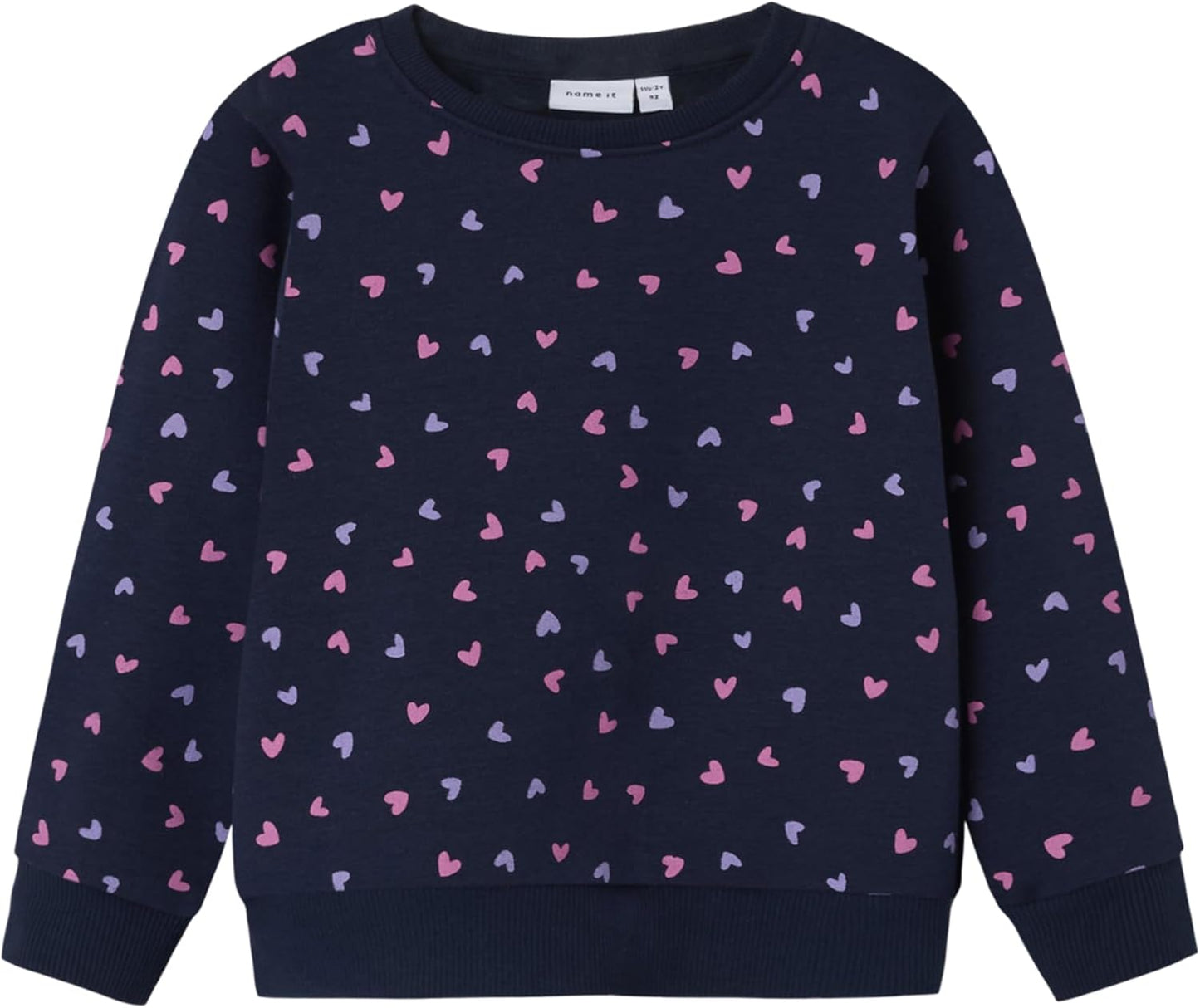 NAME IT Mädchen Nmfdavina Ls Sweat Fleece Bru Noos Sweatshirt