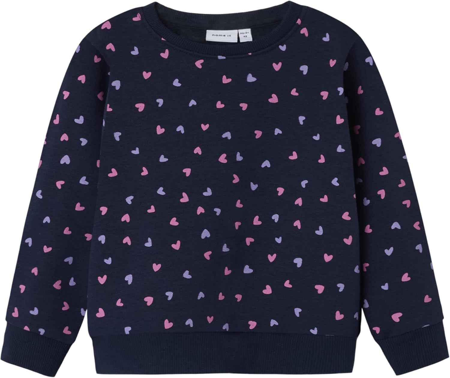 NAME IT Mädchen Nmfdavina Ls Sweat Fleece Bru Noos Sweatshirt