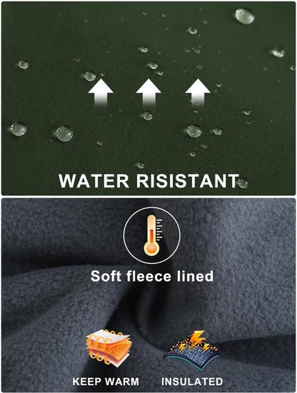 HFDWYJ Children's Softshell Trousers with Fleece Lining Waterproof Trousers Children's Outdoor Trousers Children's Ski Trousers Children's Hiking Trousers Children's Rain Trousers Sports Trousers Boys