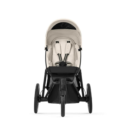 CYBEX Gold AVI SPIN Kinderwagen, Ab Geburt bis ca. 4 Jahre, Max. 111 cm und 22 kg, City-, All-Terrain-Kinderwagen, Moss Green