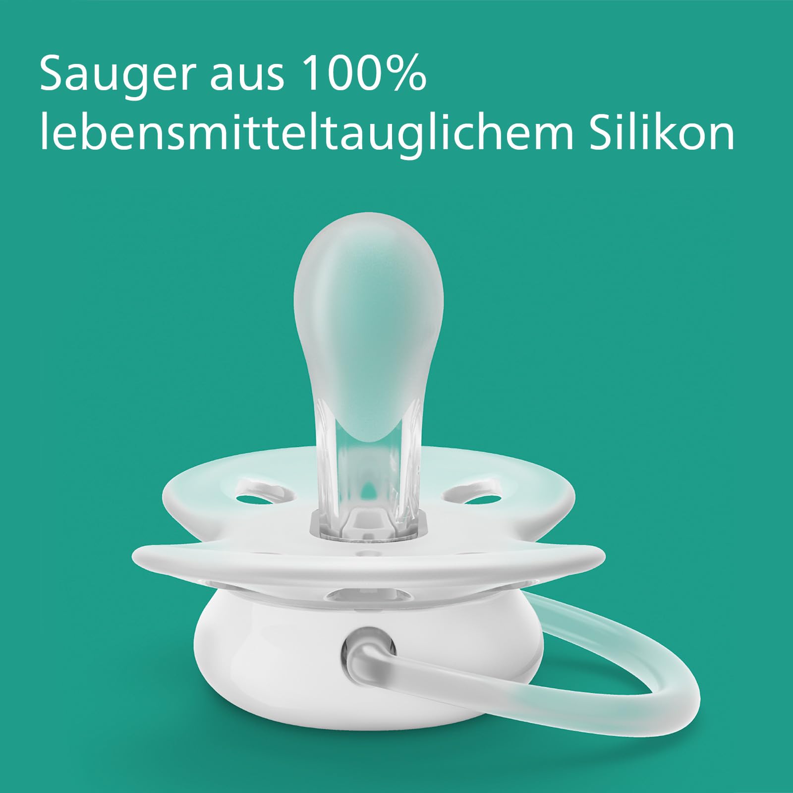 Philips Avent ultra soft Schnuller - 4er Pack, BPA-freier, extra weicher Schnuller für Babys von 0-6 Monaten, inklusive Transport- und Sterilisationsbox, (Modell SCF091/35) - Meloni2