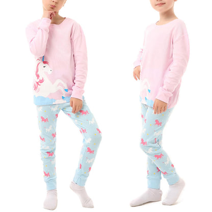 Garsumiss Mädchen Schlafanzug Giraffe Baumwolle Kinder Langarm Pyjama 98 104 110 116 122 128 134 140 146