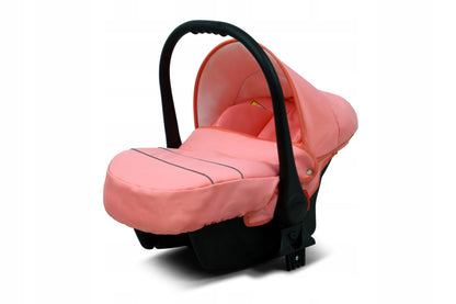 BabyLux® Bambimo Kinderwagen Set 3 in 1 - Lilly - incl. Babywanne, Buggy Sportsitz, Auto-Babyschale - Autositz - Kinderwagenset - Kombikinderwagen mit Wickeltasche, Regenschutz usw.