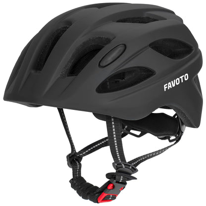 Favoto Children's Bicycle Helmet Lightweight Children's Helmet - Children's Cycling Helmet Breathable Adjustable Helmet for Boys and Girls 