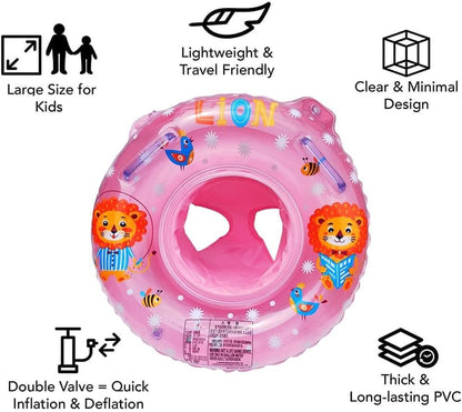 Baby Schwimmring, Baby Schwimmen Ring, Schwimmhilfe mit Schwimmsitz, Schwimmreifen für Kleinkind von 6 Monate bis 48 Monate, Schwimmlernhilfe für Mädchen und Jungs