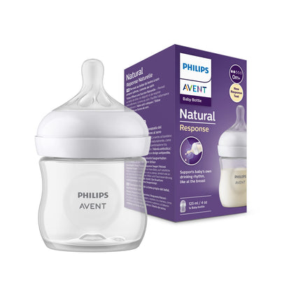 Philips Avent Babyflaschen Natural Response – 3x Babyflaschen, 260 ml, für Neugeborene ab 1 Monat, BPA-frei (Modell SCY903/03) - Meloni2