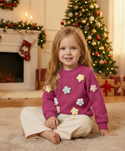 Baby Mädchen Kleidung Langarm Top + Hose Zweiteiler Neugeborene Herbst Winter Babykleidung Set Kleinkind Bekleidungssets für 6 Monate-4 Jahre