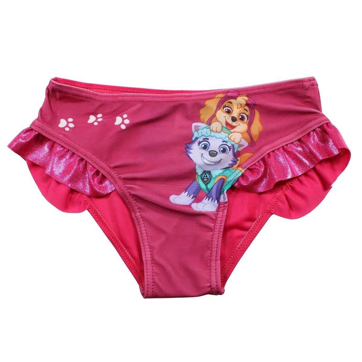 Disney Girls Paw Patrol Swimsuit. Swim Shirt Set