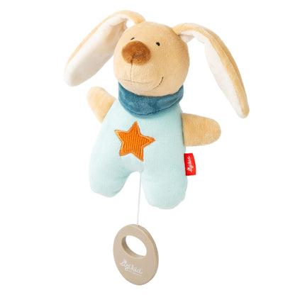 SIGIKID 40356 Spieluhr Hase Musik Mädchen und Jungen Babyspielzeug empfohlen ab Geburt mehrfarbig