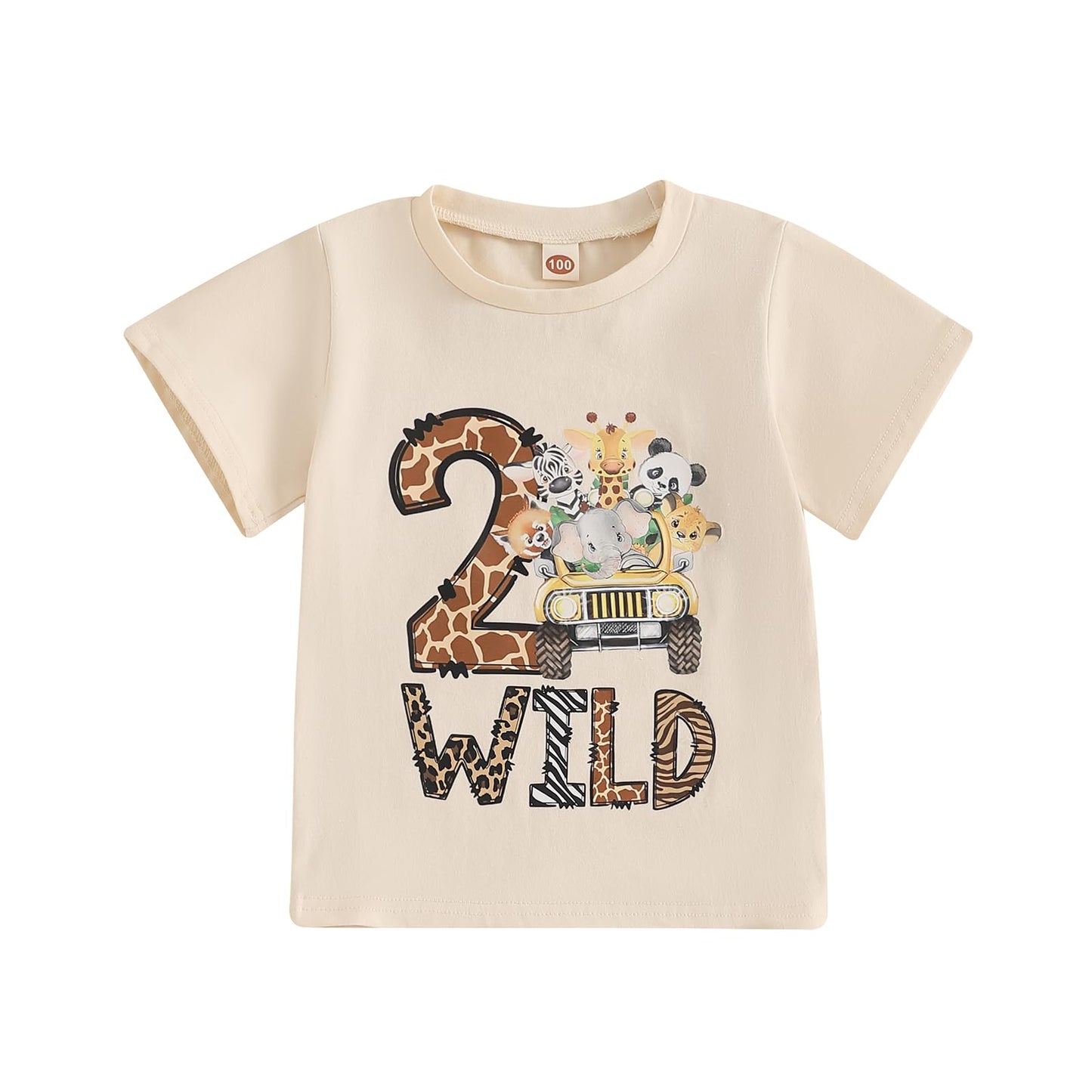 Baby Junge 1. Jahr Geburtstags T-Shirt Wild One Kurzarm Oberteil Baby Mein Erster Geburtstags Outfit Sommer Kleidung