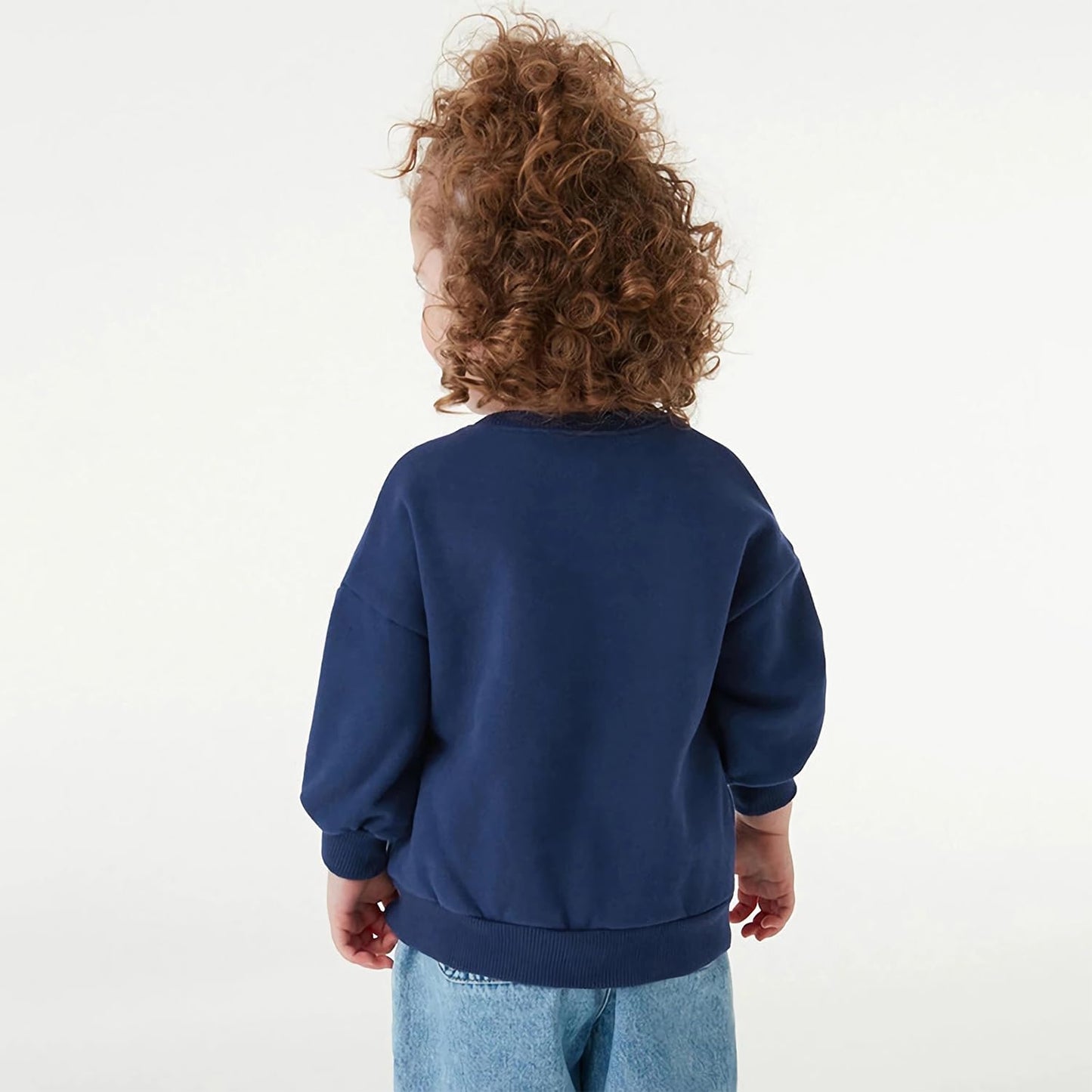 CM-Kid Sweatshirt Mädchen Langarm Pullover Kinder Shirts Baumwolle Warm Tops 1-7 Jahre Gr.92-122
