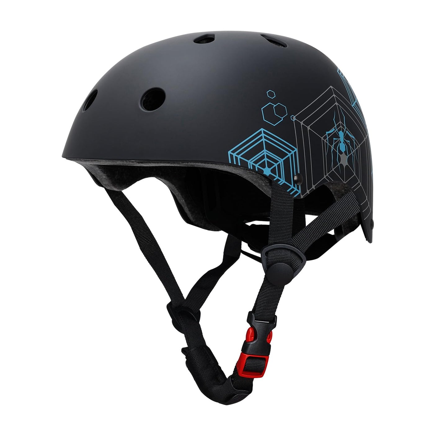 YOOXARMOR Fahrradhelm Kinder, Verstellbar Skaterhelm Reithelm für 3-5-8 Jungen und Mädchen Kinderfahrradhelm Leicht Einstellbar 50-54CM für Fahrrad Roller Skateboard Scooter
